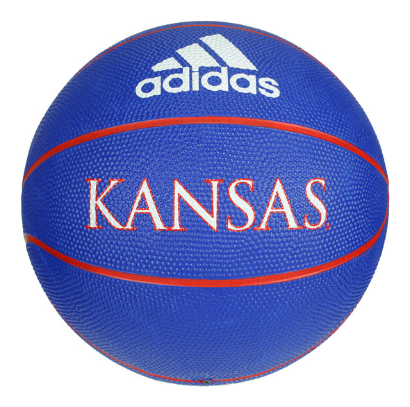 Adidas NCAA Kansas Jayhawks Team Basketball, Size Options