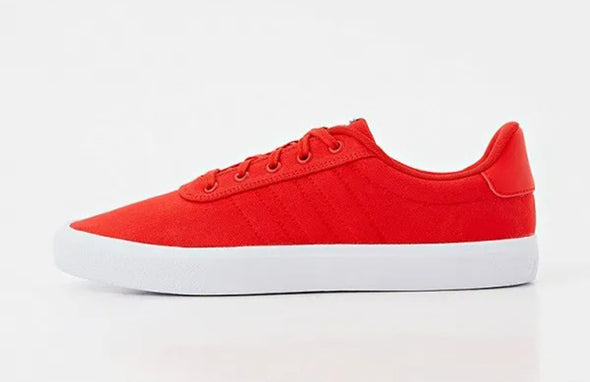 Adidas Men's Vulc Raid3r Skateboarding Shoes, Vivid Red/White