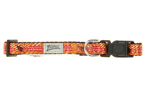 Zubaz X Pets First NFL Arizona Cardinals Team Adjustable Dog Collar