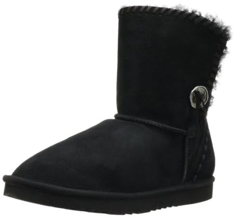 Koolaburra Women's Trishka Short Shearling Leather Ankle Snow Boot, Color Options