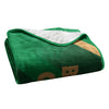 Northwest Boston Celtics NBA Silk Touch Sherpa Throw Blanket 60" x 80"