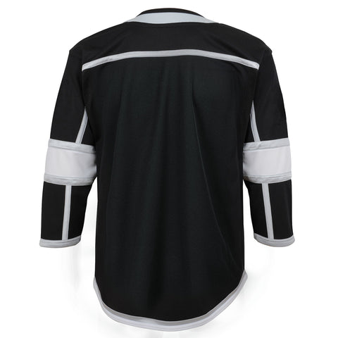 Outerstuff Los Angeles Kings NHL Boys Youth Premier Home Team Jersey, Black