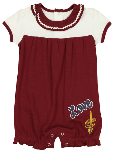 Outerstuff NBA Cleveland Cavaliers Infant Love Romper