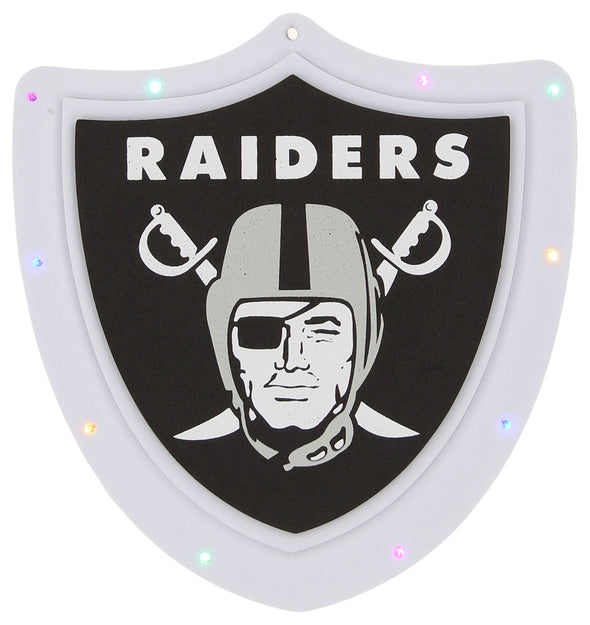FOCO NFL Las Vegas Raiders Team Big Logo Light Up Chain