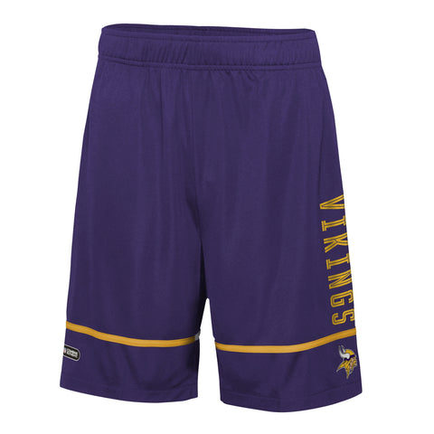 Outerstuff NFL Men's Minnesota Vikings Rusher Performance Shorts
