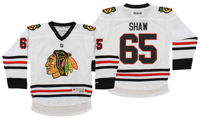 Reebok NHL Youth Chicago Blackhawks Andrew Shaw #65 Replica Jersey