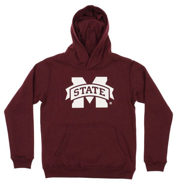 Outerstuff NCAA Kids (4-7) Mississippi State Bulldogs Sueded Fan Hoodie