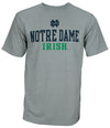NCAA Men's Notre Dame Classic Name and Logo Dri Tek Performance T-Shirt