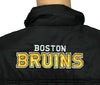 G-III Sports Boston Bruins NHL Womens Players Zip Up Jacket, Black