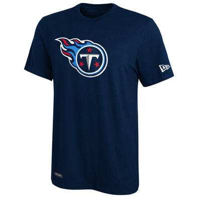 New Era NFL Men's Tennessee Titans Short Sleeve Performance T-Shirt Top, Stadium Logo Size L
