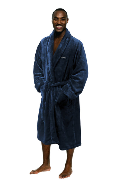 Northwest NFL Men's New England Patriots Silk Touch Bath Robe, 26" x 47"
