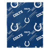 Northwest NFL Indianapolis Colts Slashed Pillow and Throw Blanket Set