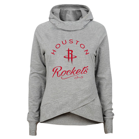 Outerstuff NBA Youth Girls (7-16) Houston Rockets The Bridge Funnel Neck Hoodie