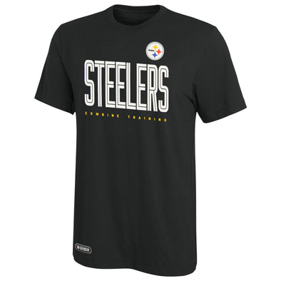 Outerstuff NFL Men's Pittsburgh Steelers Huddle Top Performance T-Shirt