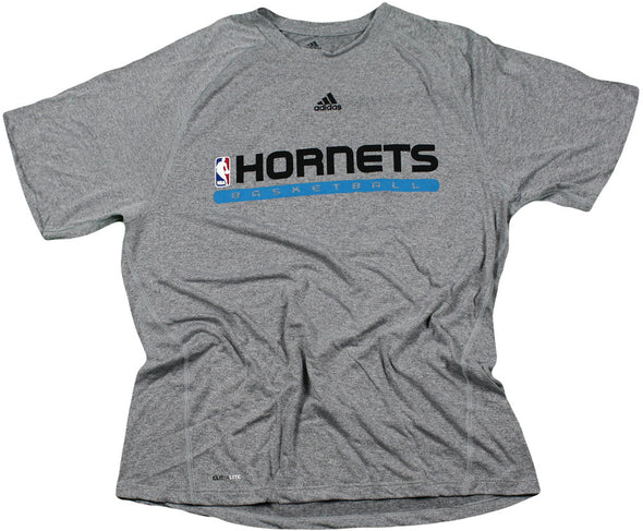 NBA New Orleans Hornets Adidas Climalite Performance Shirt | Grey