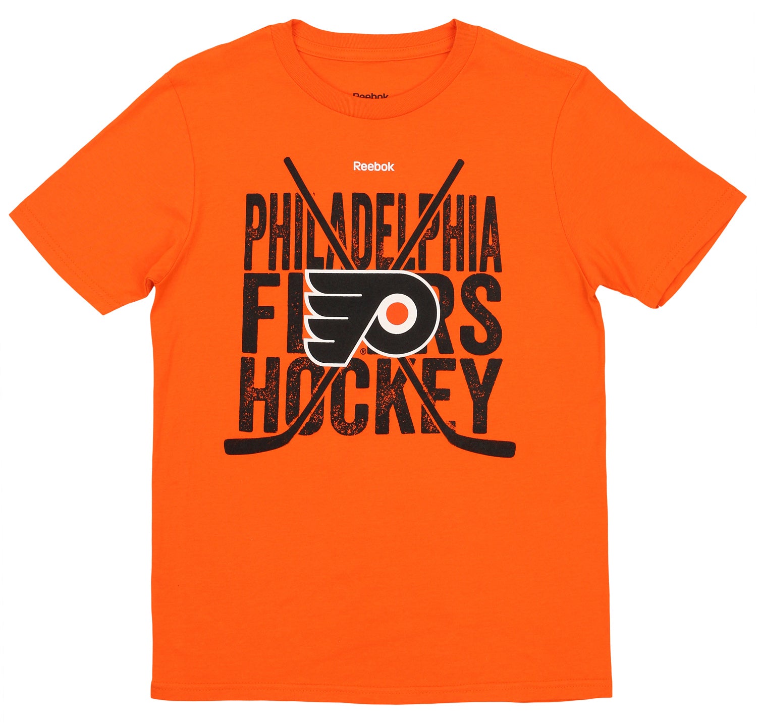 Reebok Philadelphia Flyers Youth Cross Stix T Shirt