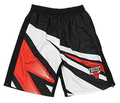 Zipway NBA Men's Chicago Bulls MotorCross Athletic Shorts