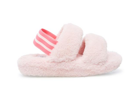 Steve Madden Women's Fluff Slippers, Pink