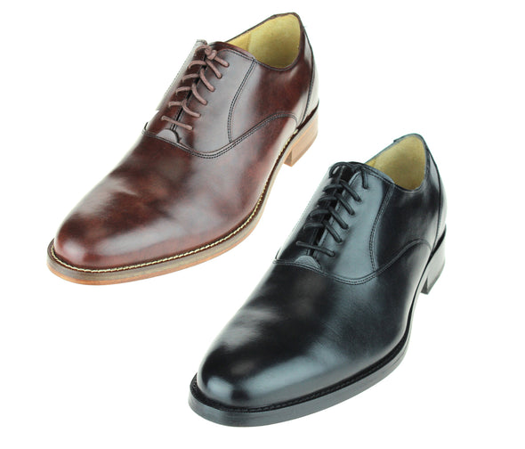Cole Haan Men's Madison Plain Oxford Shoes - Black and Brown