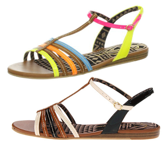 Jessica Simpson Women's Deniece Sandals Gladiator Flats Ankle Strap, Color Options
