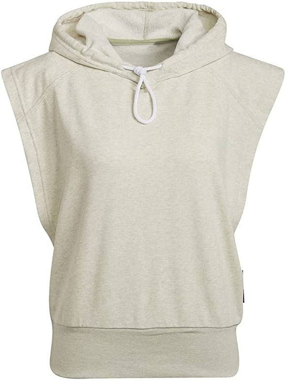 Adidas Women's Studio Lounge Summer Sleeveless Hoodie, Color Options