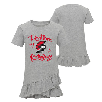 Outerstuff NBA Little Girls Portland Trail Blazers Claim to Fame Ruffle Dress