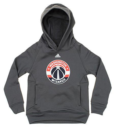 Adidas NBA Youth Boys Washington Wizards Logo Pullover Sweatshirt Hoodie