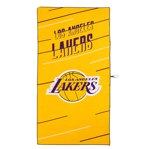 Northwest NBA Los Angeles Lakers Beach Towel & Mesh Bag Set