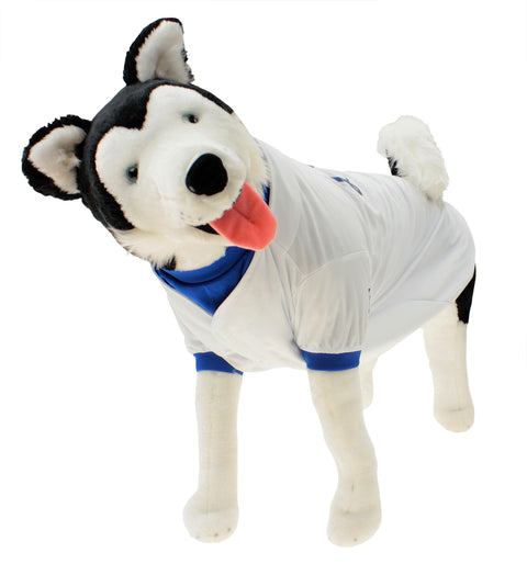 Sporty K9 MLB Los Angeles Dodgers Baseball Dog Jersey, White