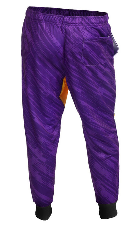 KLEW NFL Men's Minnesota Vikings Cuffed Jogger Pants, Purple