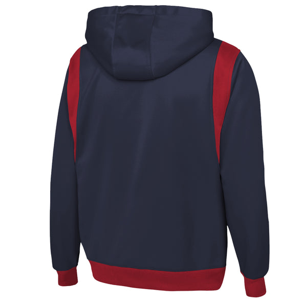 Outerstuff NFL Men's New England Patriots Drop Back Performance Fleece Hoodie