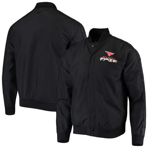 Call of Duty Men's Atlanta Faze Team Kit Bomber Jacket, Black