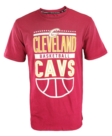 Zipway NBA Men's Cleveland Cavaliers Stars & Bars T-Shirt, Maroon