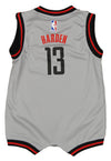 Adidas NBA Infants Houston Rockets James Harden #13 Alternate Romper, Gray