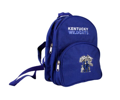 Kentucky Wildcats NCAA Kids Big Cat Logo Mini Backpack, Blue