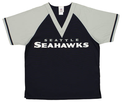 Fabrique Innovations NFL Unisex Seattle Seahawks Scrub Top