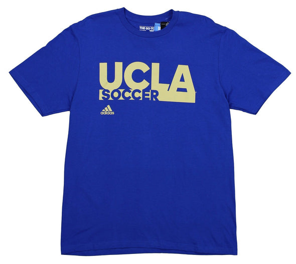 Adidas NCAA Men's UCLA Bruins Soccer Go-To Tee, Blue