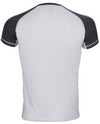 Adidas Youth Athletic Performance Climalite T-Shirt, White / Dark Gray