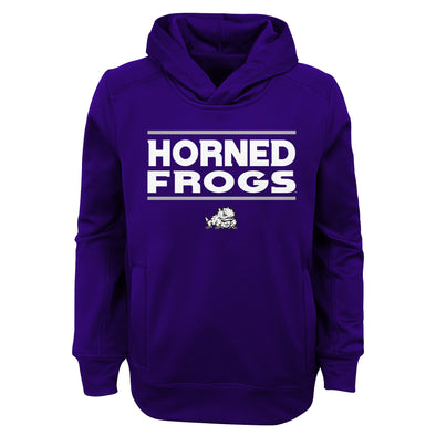 Outerstuff NCAA Youth (8-20) TCU Horned Frogs Replen Performance Hoodie