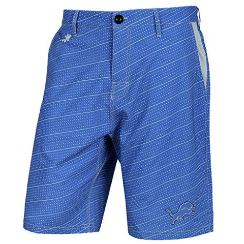 Forever Collectibles NFL Men's Detroit Lions Dots Walking Shorts
