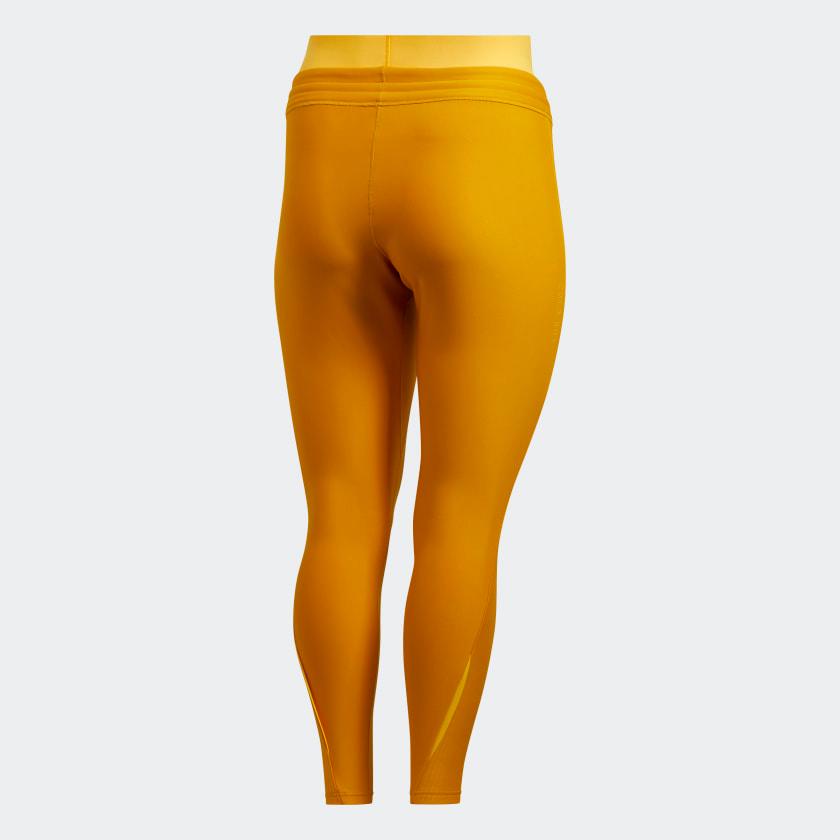 Adidas Big Women s Alphaskin COLD.RDY Long Tights Legacy Gold