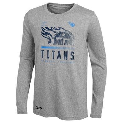 Outerstuff NFL Men's Tennessee Titans Red Zone Long Sleeve T-Shirt Top