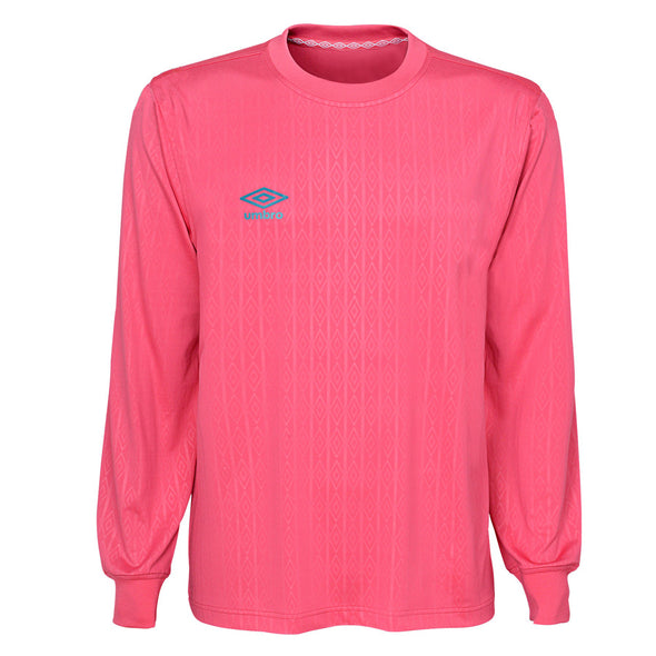 Umbro Men's Long Sleeve Soccer Jersey Shirt, Pink