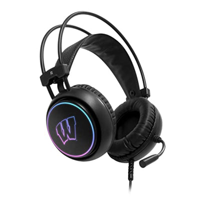 SOAR NCAA Wisconsin Badgers LED Gaming Headset Headphones and Mic
