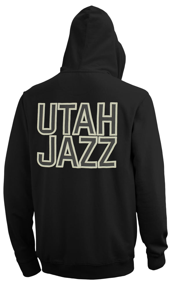 FISLL Men's NBA Utah Jazz Team Color Premium Fleece Hoodie