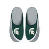 FOCO NCAA Men's Michigan State Spartans 2022 Big Logo Color Edge Slippers