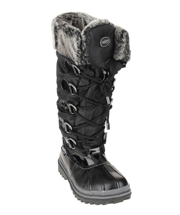 Aquatherm by Santana Canada Women's Birch Winter Snow Boots - Black