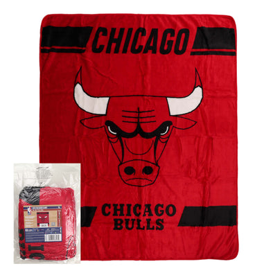 Northwest NBA Chicago Bulls Legion Raschel Throw, 50" x 60"