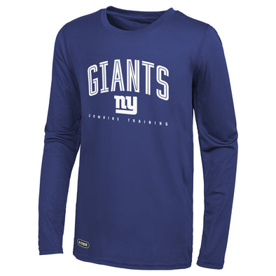 Outerstuff NFL Men's New York Giants Up Field Performance T-Shirt Top