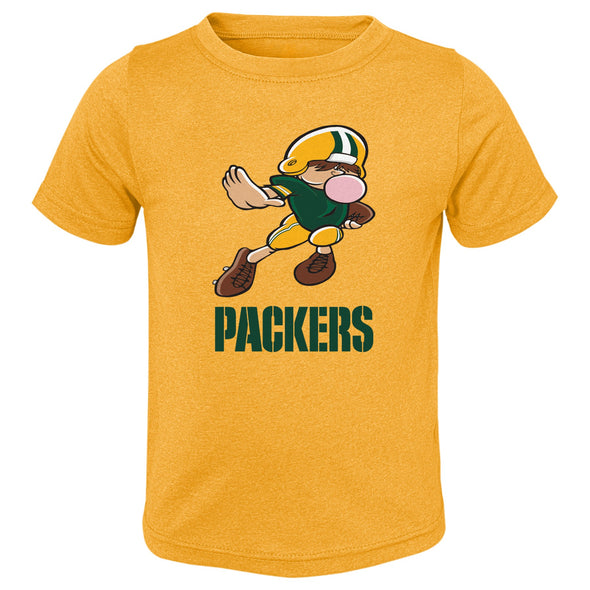 Outerstuff NFL Toddler Green Bay Packers 3-Pack Short Sleeve T-Shirts Set